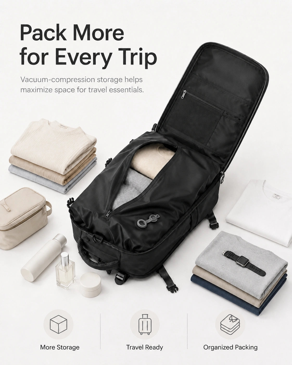 PakLite Vacuum Compression Backpack